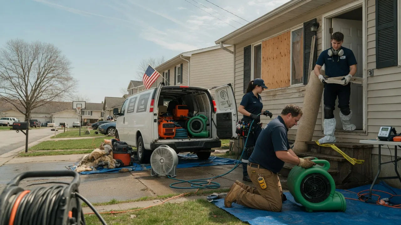 Water Damage Restoration in Franklin, MA near me